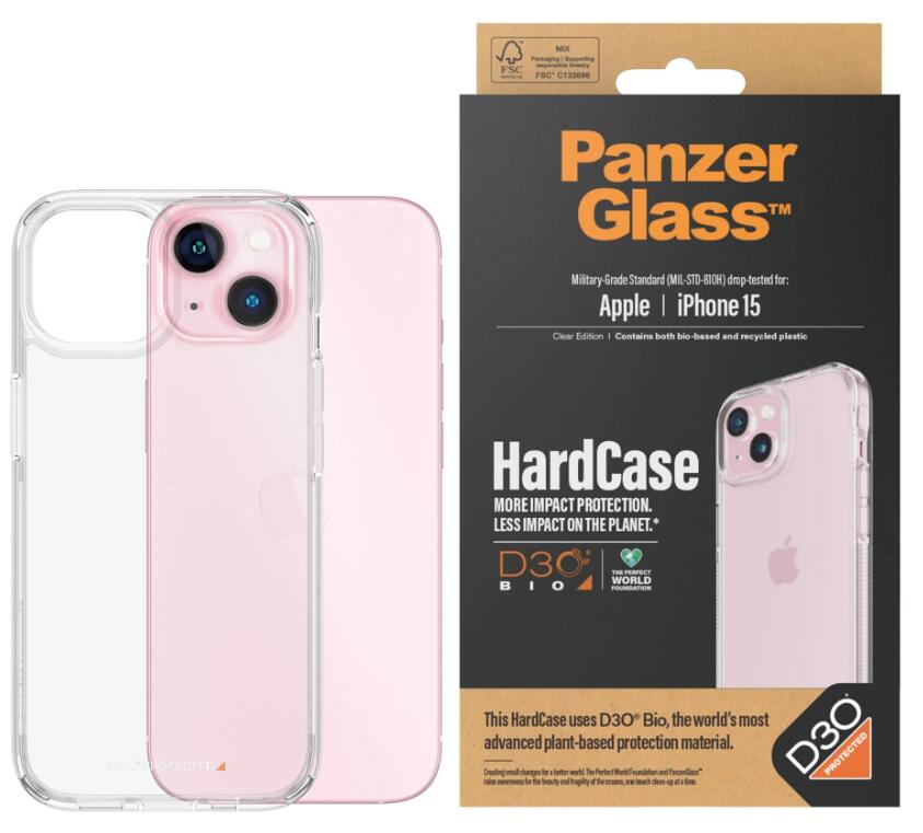 PanzerGlass™ HardCase mit D3O für das iPhone 15