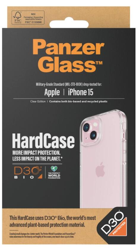 PanzerGlass™ HardCase mit D3O für das iPhone 15