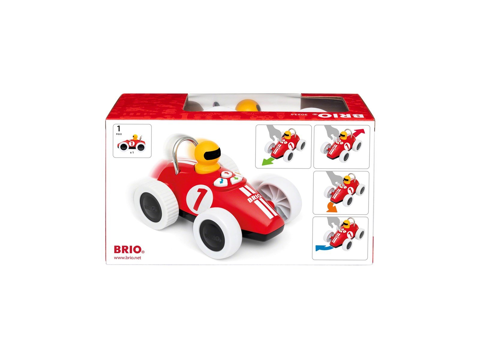 Brio Play & Learn Action Racer