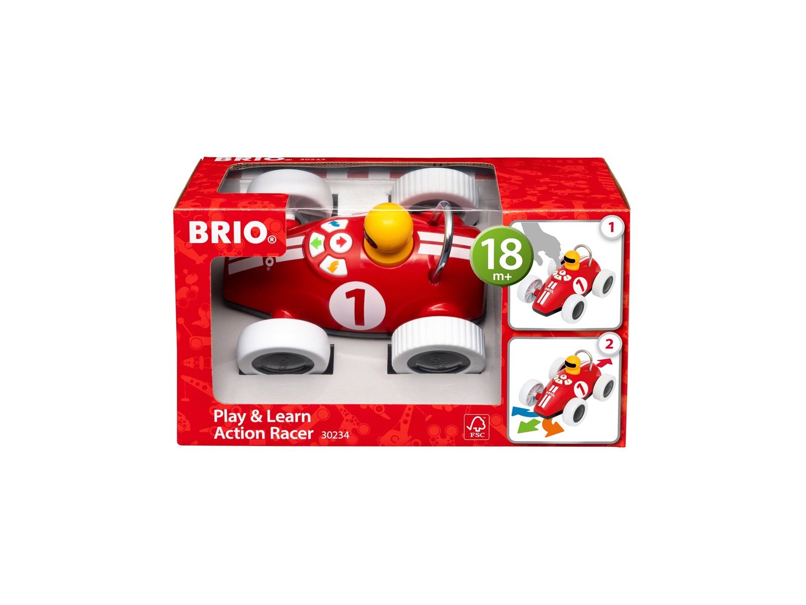Brio Play & Learn Action Racer