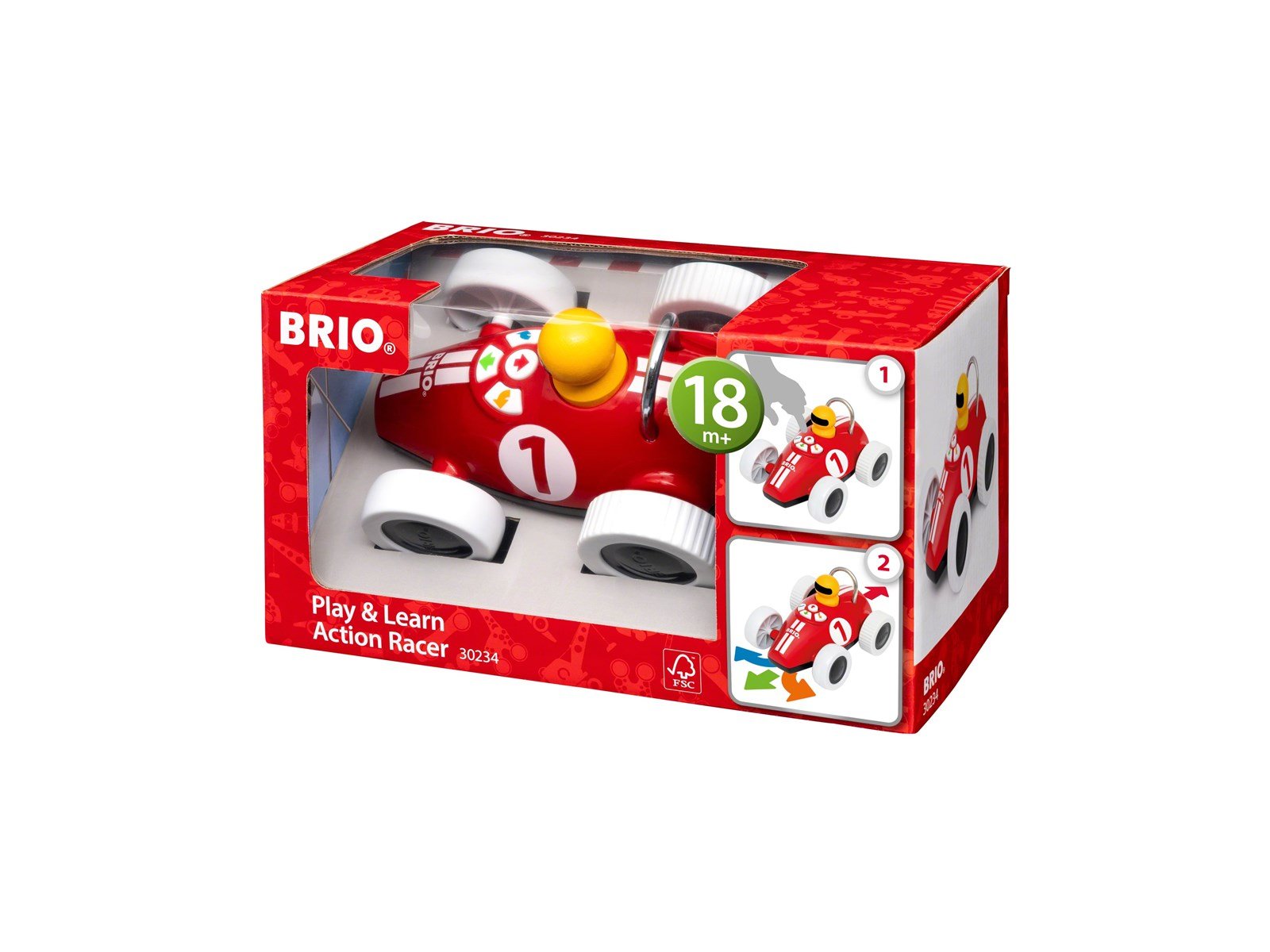Brio Play & Learn Action Racer
