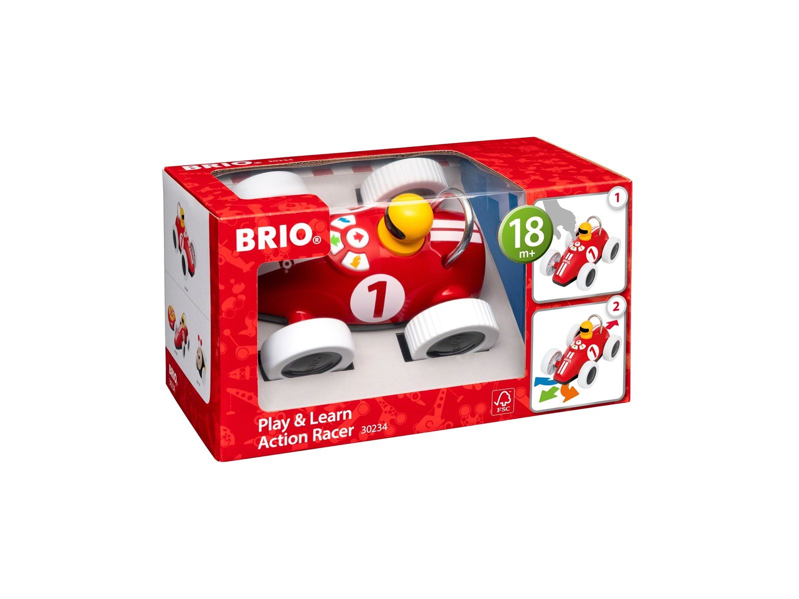 Brio Play & Learn Action Racer