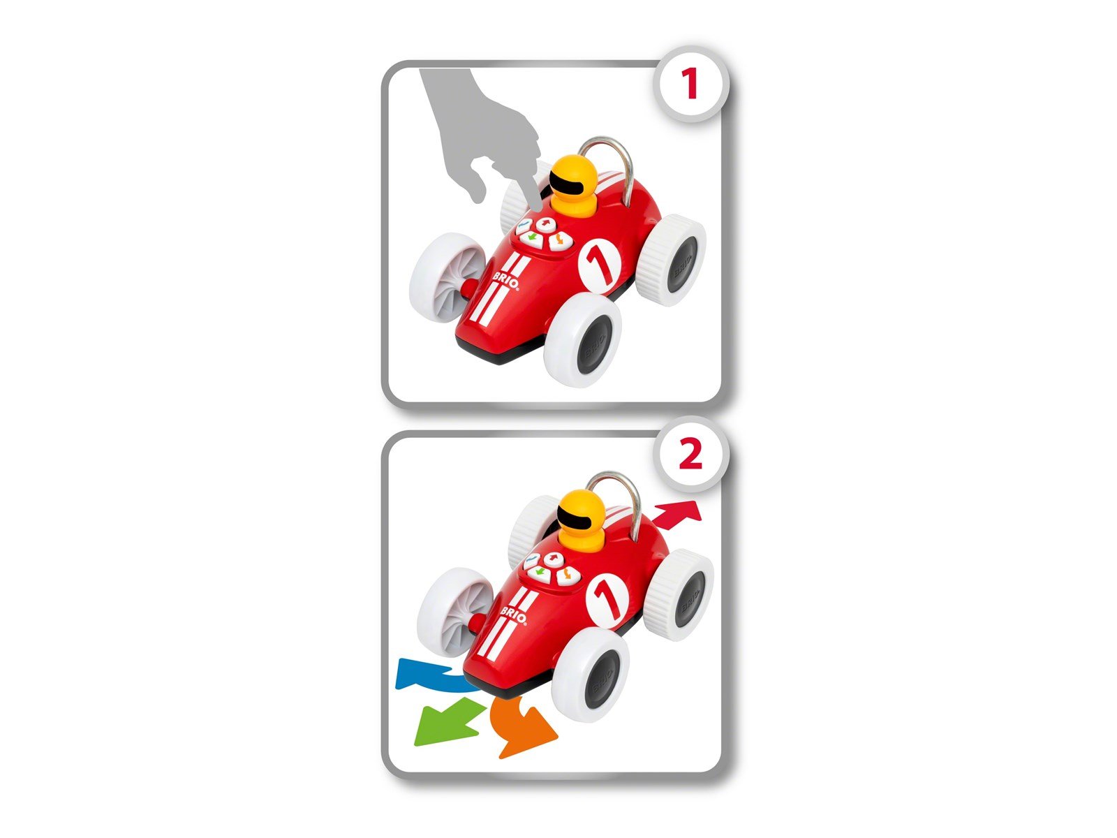 Brio Play & Learn Action Racer