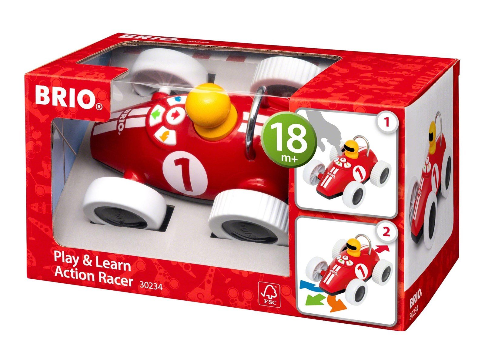 Brio Play & Learn Action Racer