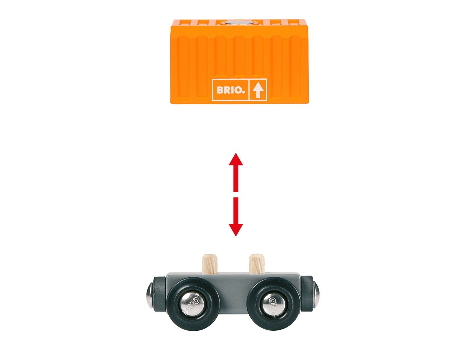 Brio Three-Wagon Cargo Train