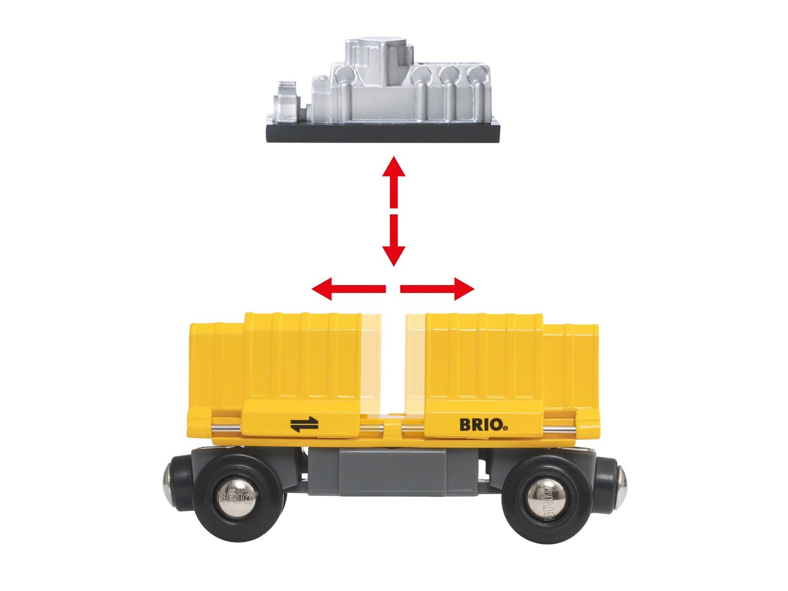 Brio Three-Wagon Cargo Train