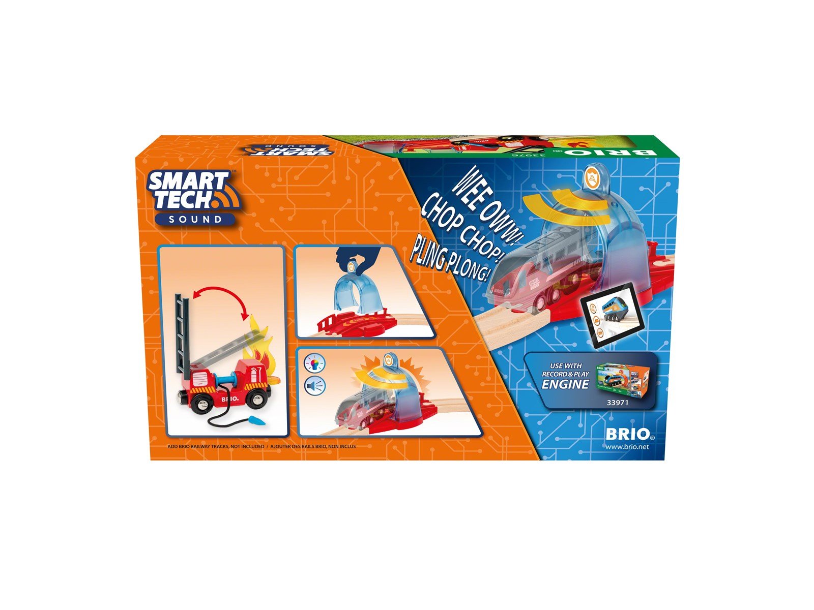 Brio Rescue Action Tunnel Kit (Smart Tech Sound)