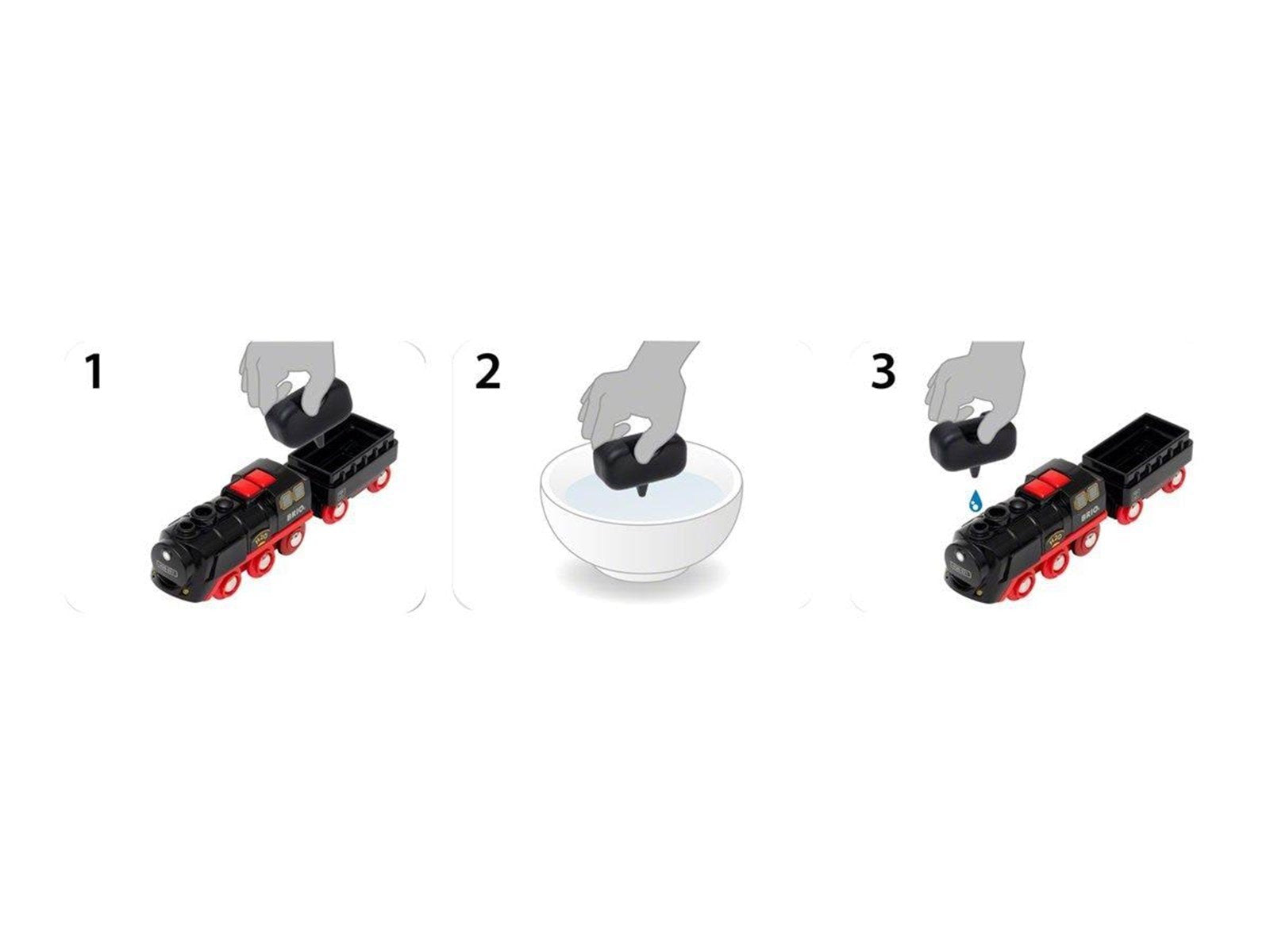 Brio Battery-Operated Steaming Train