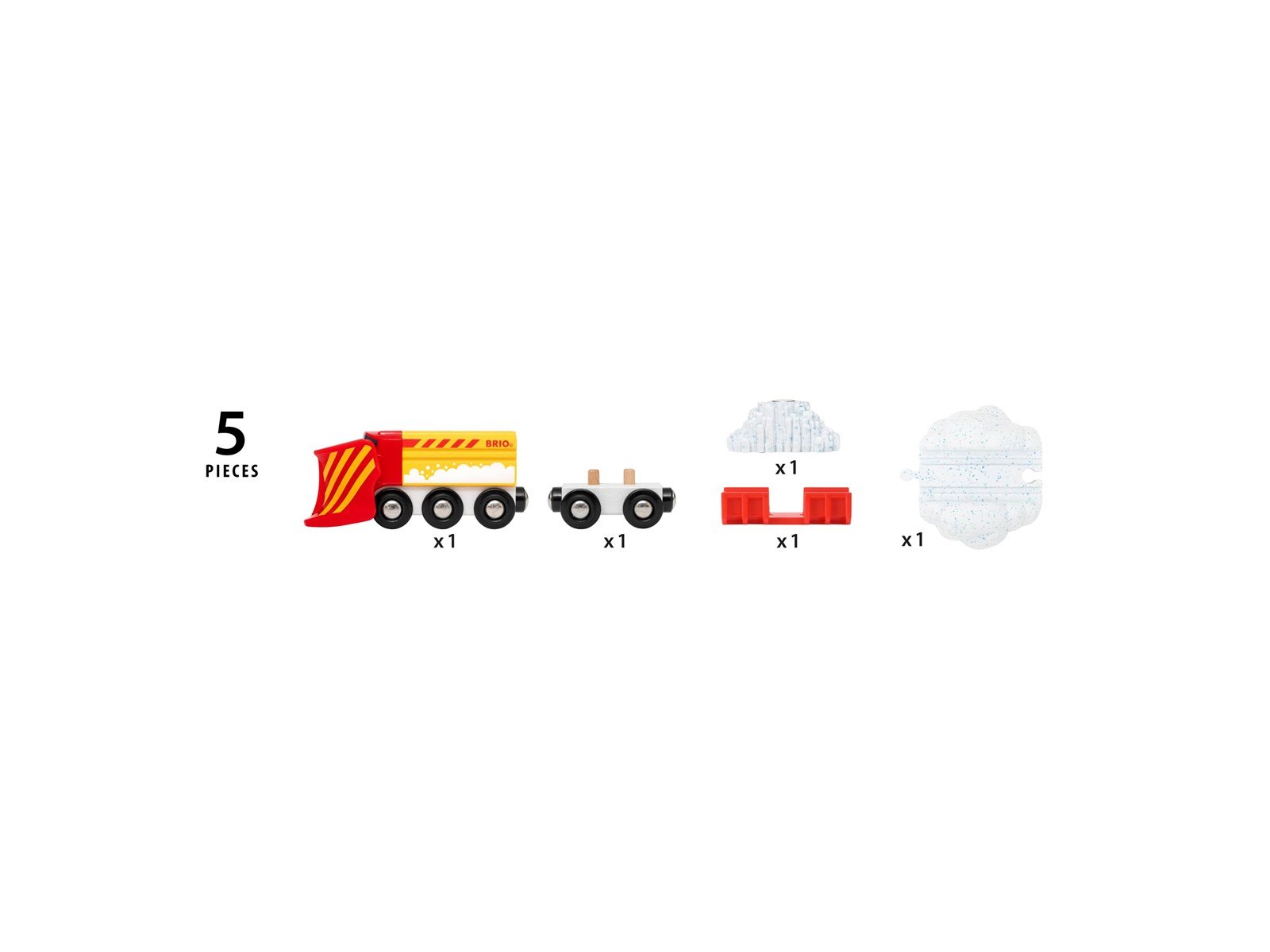 Brio Snow Plow Train