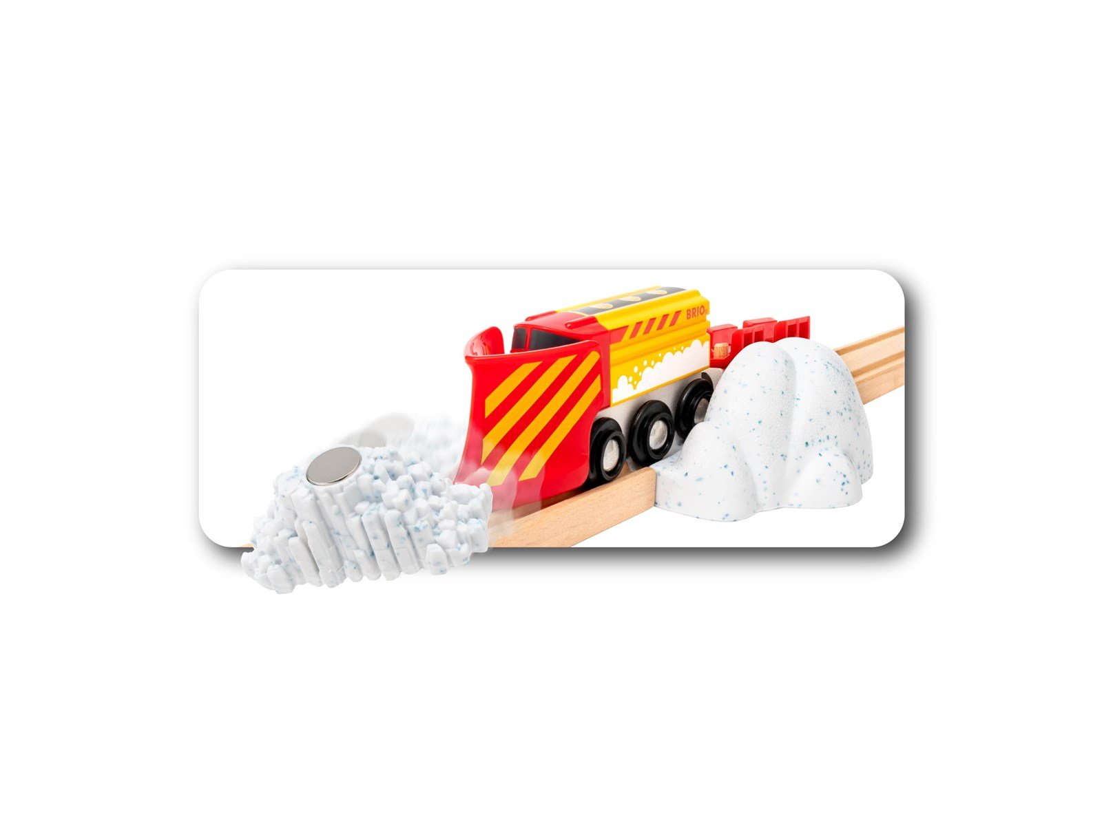 Brio Snow Plow Train