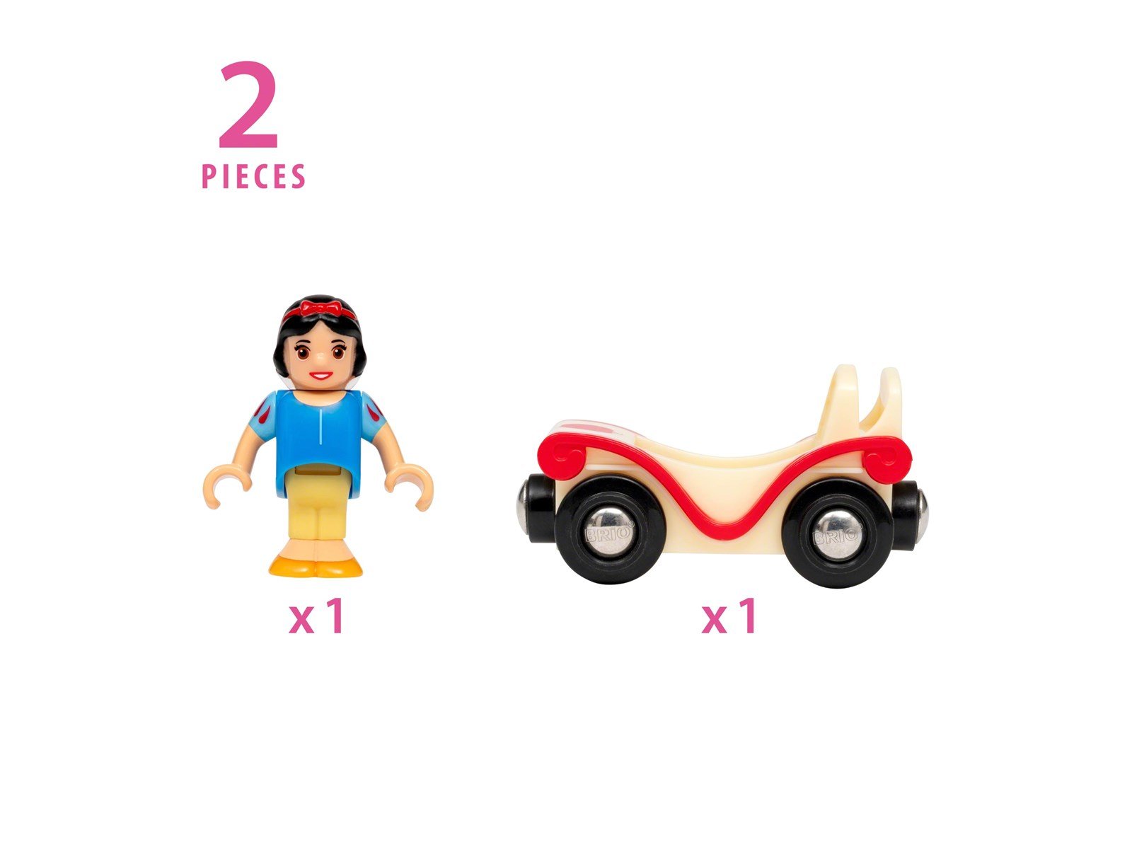 Brio Snow White & Wagon (Disney Princess)