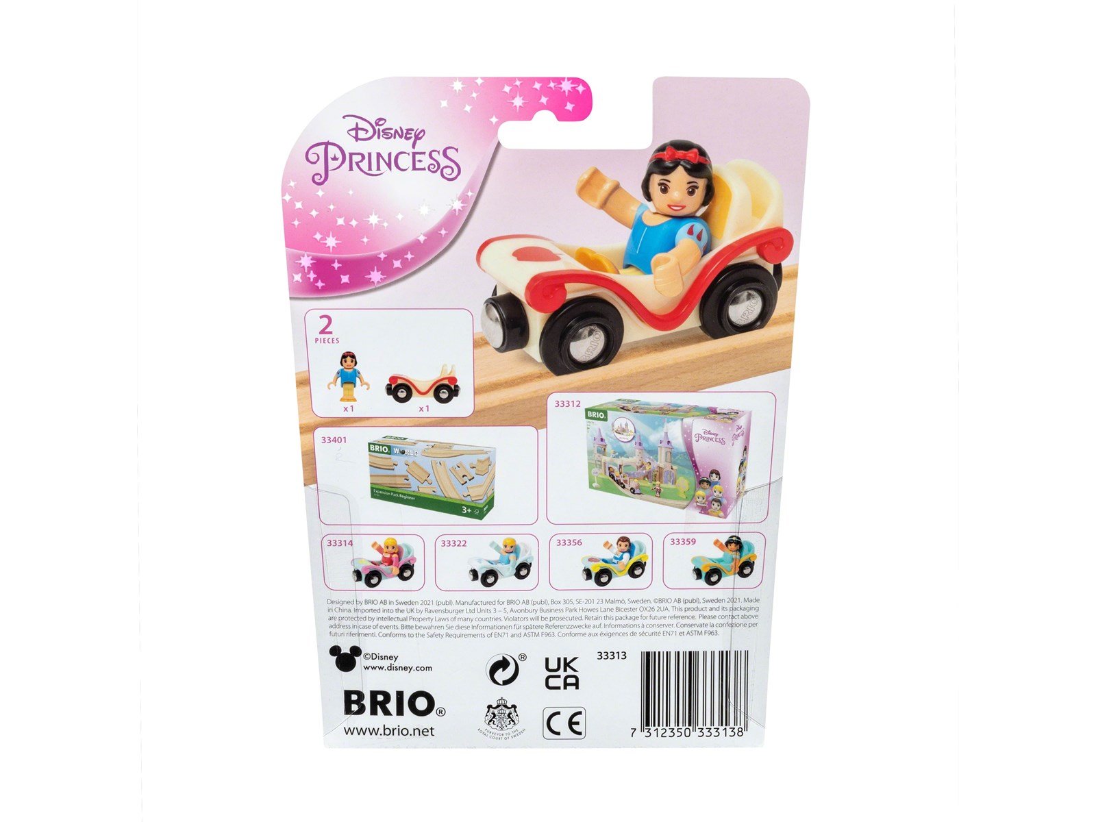 Brio Snow White & Wagon (Disney Princess)