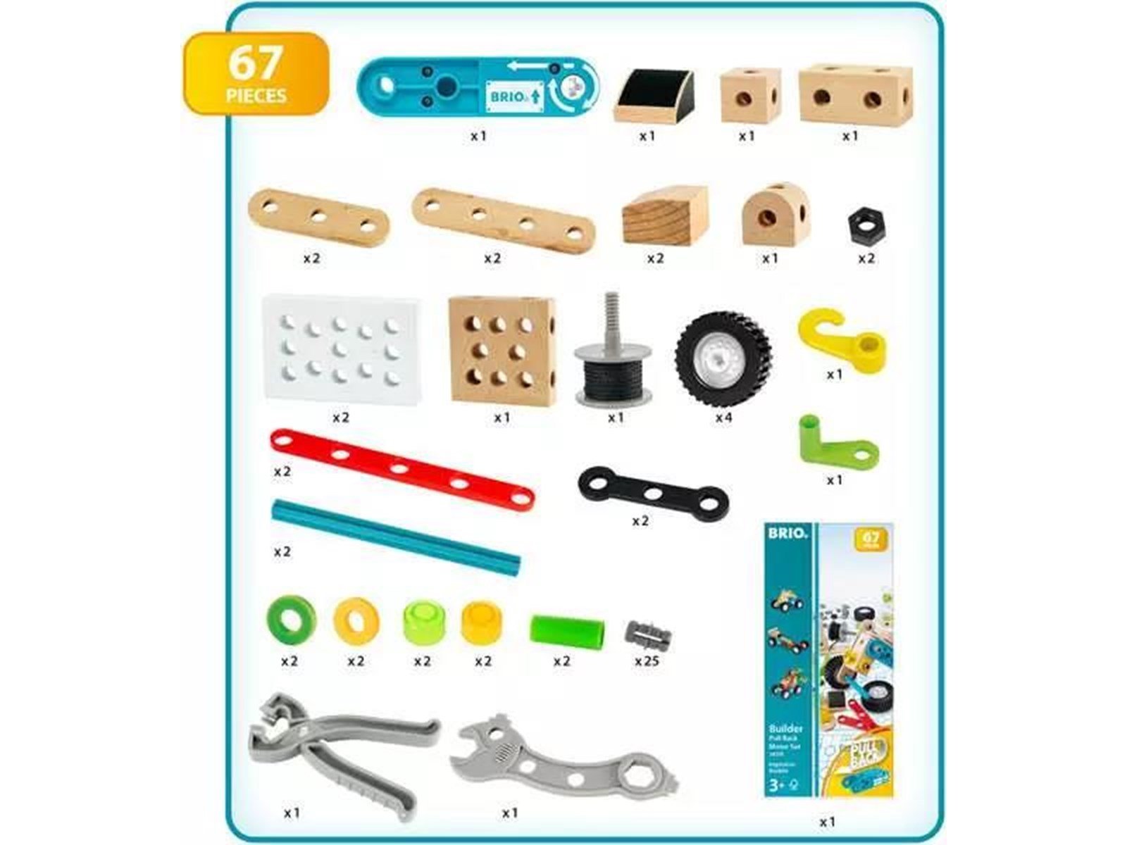Brio Pull back Motor Set