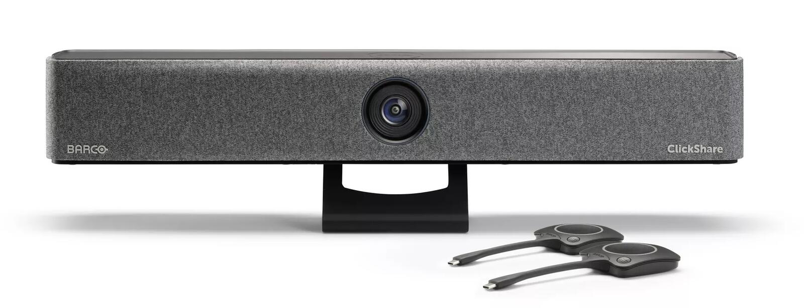 All-in-One Videokonferenzlösung Samsung Flip Pro WM75B, Neomounts FL50-525WH1, Barco Clickshare Bar Pro & Halterung