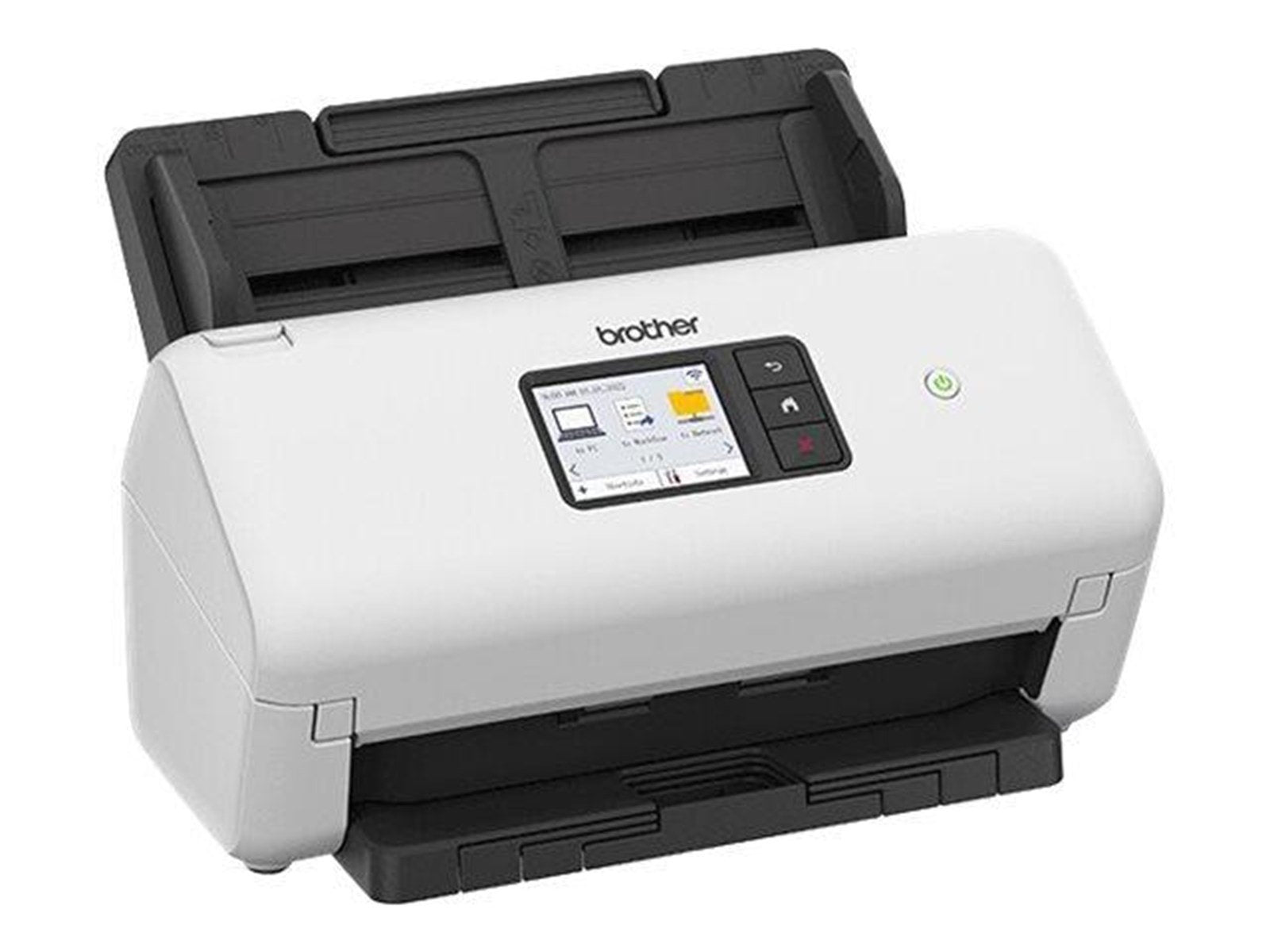 Brother ADS-4500W - document scanner - desktop - USB 3.0 Gigabit LAN Wi-Fi(n) USB 2.0 (Host)