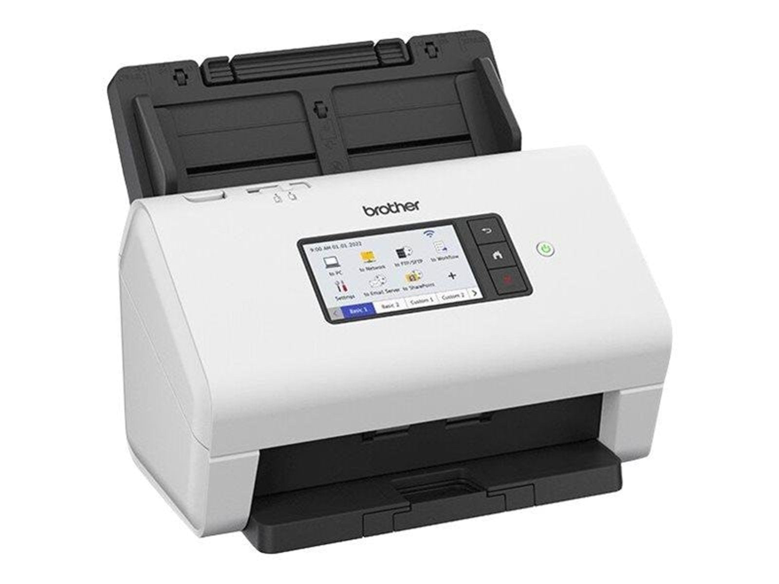 Brother ADS-4900W - document scanner - desktop - USB 3.0 LAN Wi-Fi(n) USB 2.0 (Host)