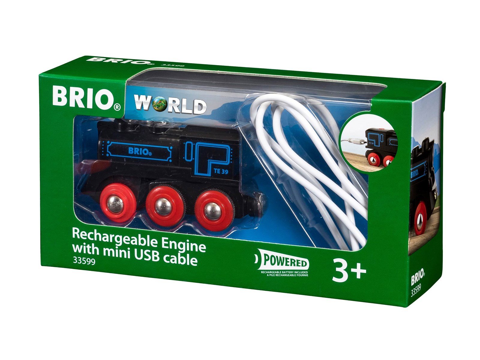 Brio Recharg. Engine/mini USB cable