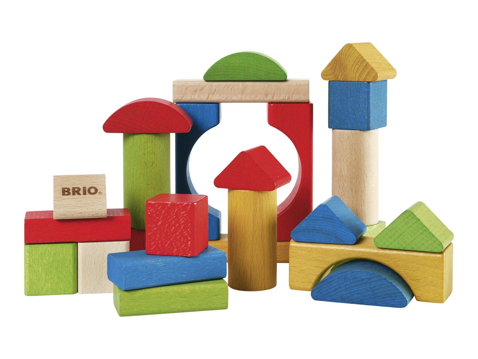 Brio 25 Coloured Blocks