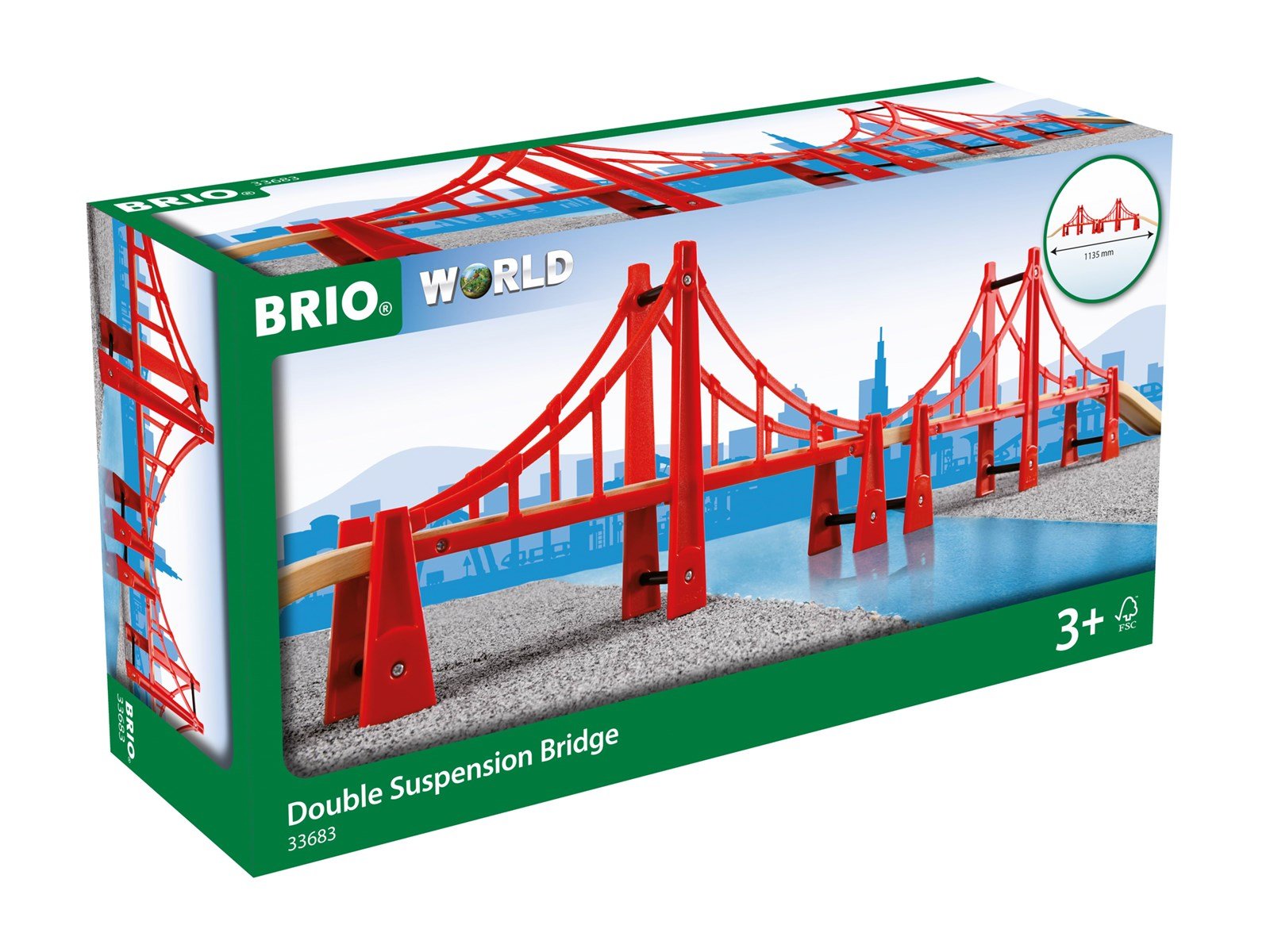 Brio Double Suspension Bridge