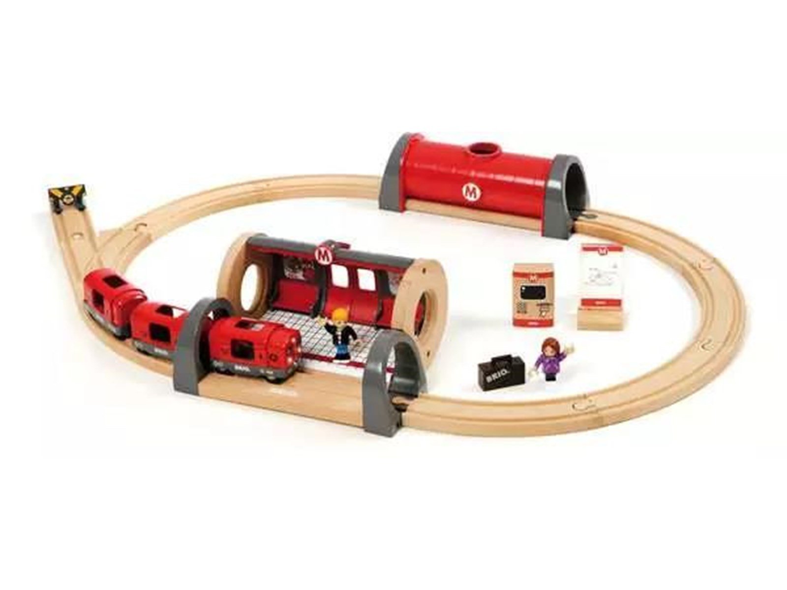 Brio Metro Railway Set