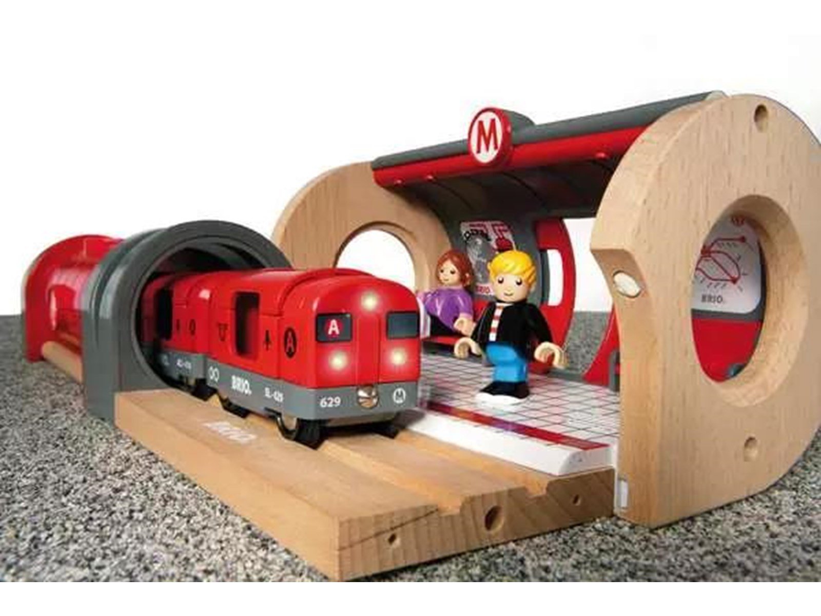 Brio Metro Railway Set