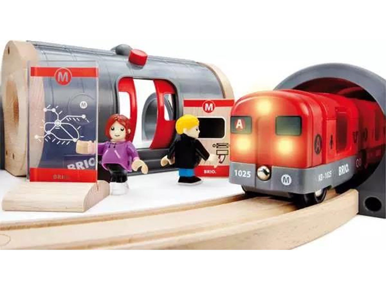 Brio Metro Railway Set