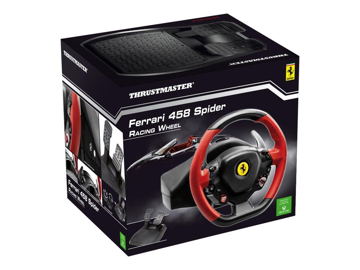 Thrustmaster Ferrari 458 Spider Lenkrad und Pedale-Set - für XBOX ONE, SERIES X/S