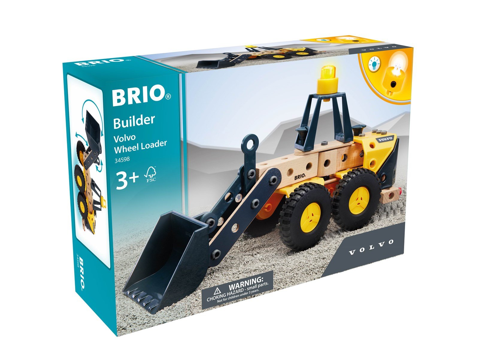 Brio Builder Volvo Wheel Loader