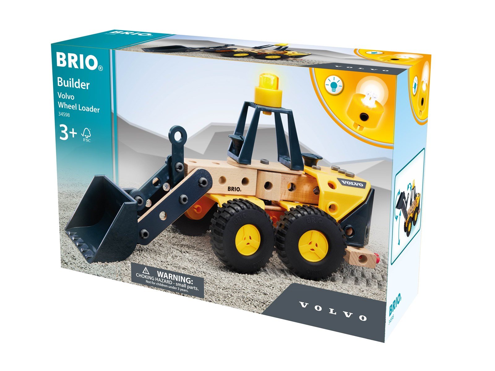 Brio Builder Volvo Wheel Loader