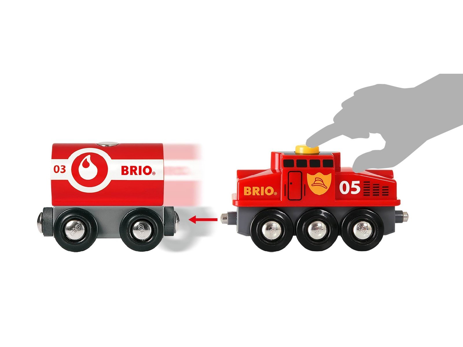 Brio Rescue Team Train Set
