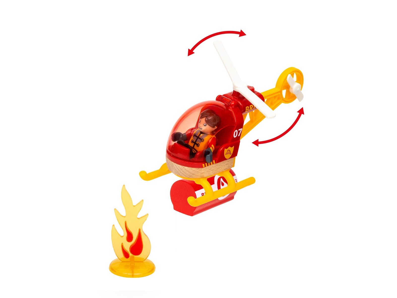 Brio Rescue Team Train Set