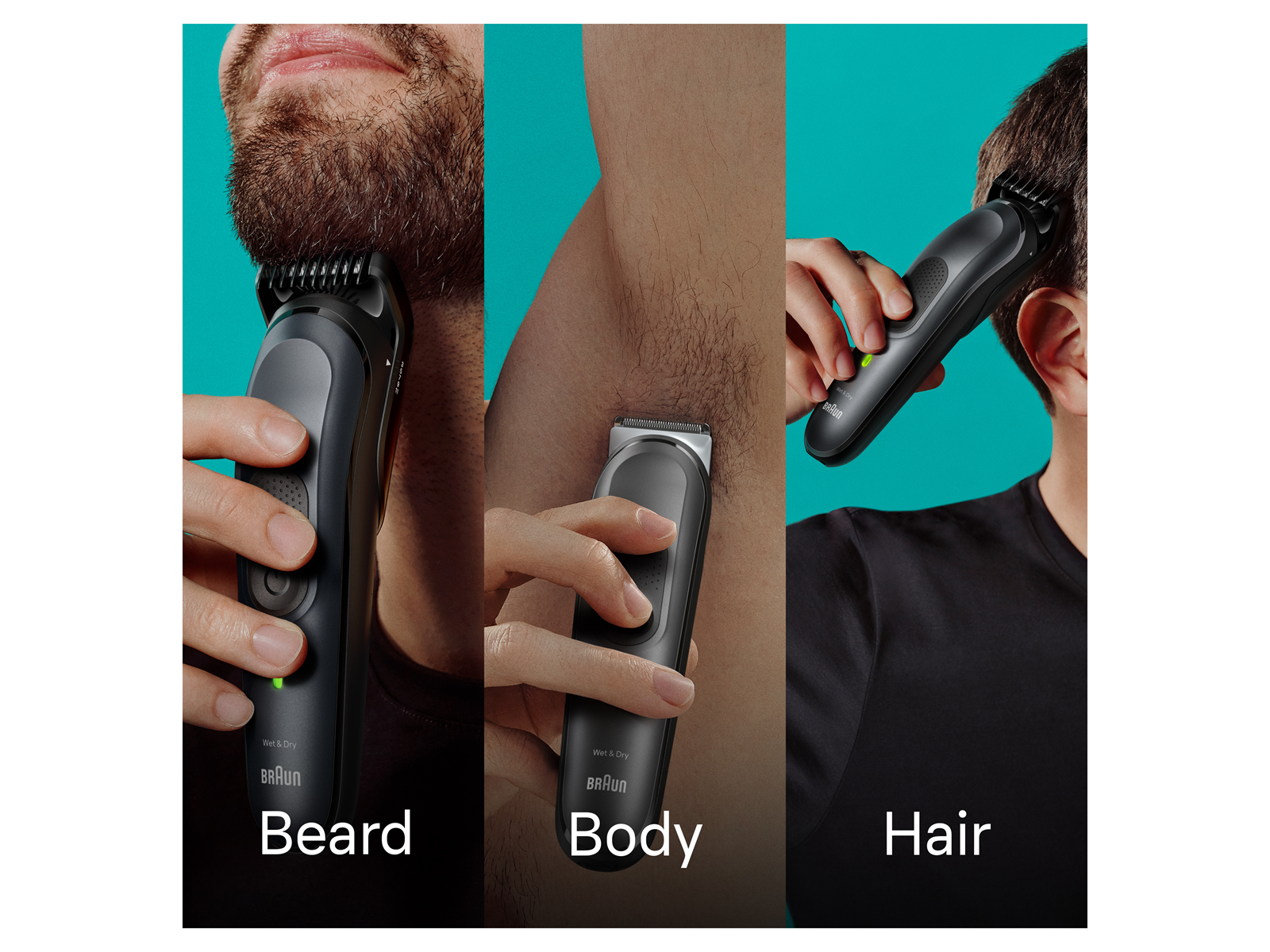 Braun Body trimmer Styler MGK7491 Black / Slate Grey