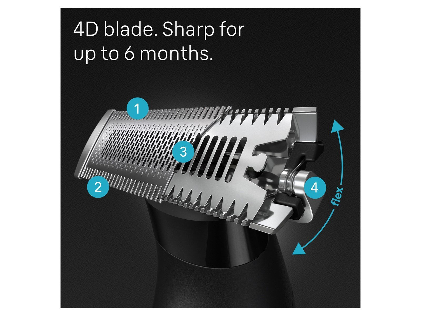 Braun Body trimmer Styler XT5100 Black / Spc Grey
