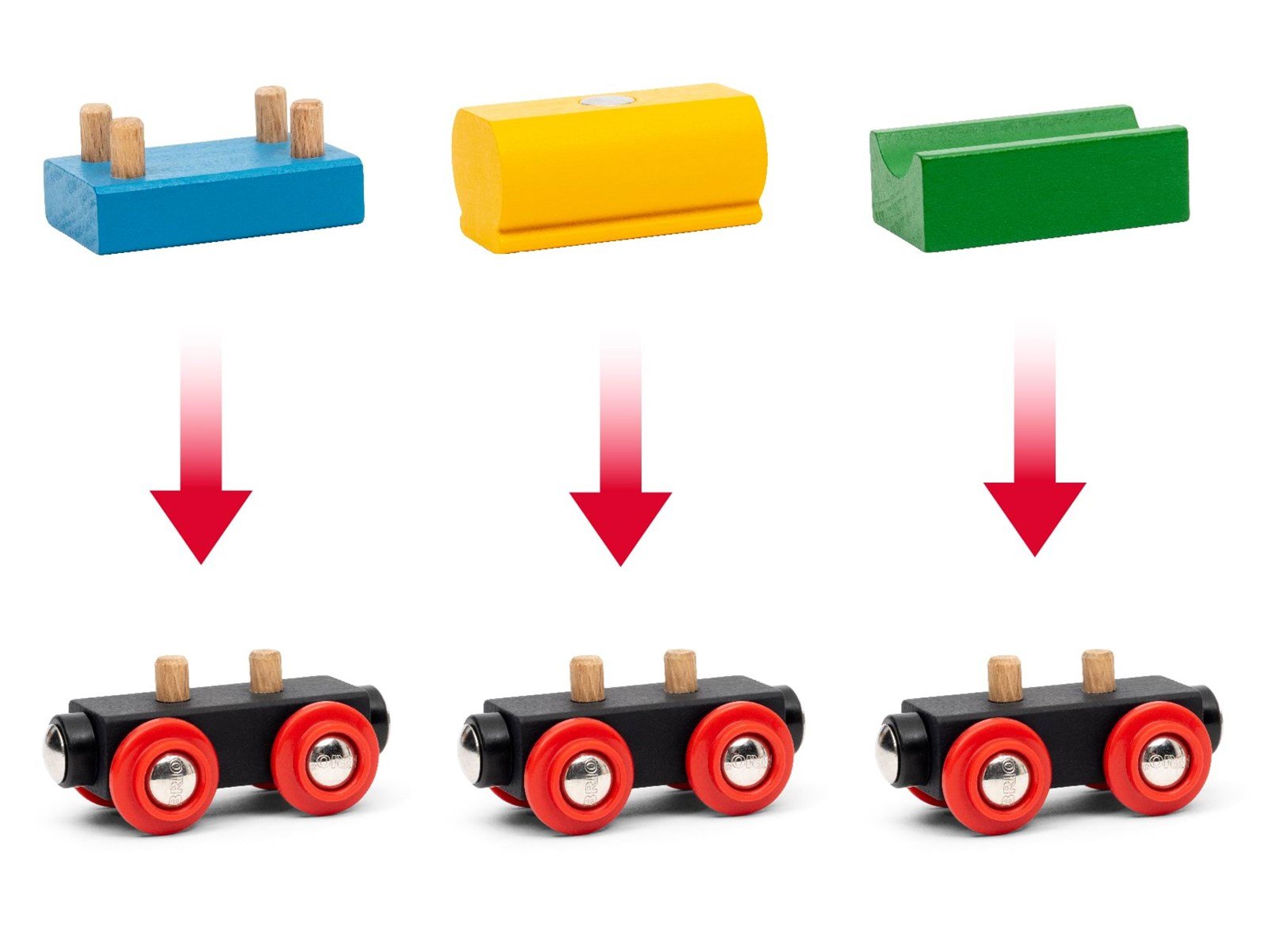 Brio BRIO 65 Jahre Holzeisenbahn Jubiläums-Zugset