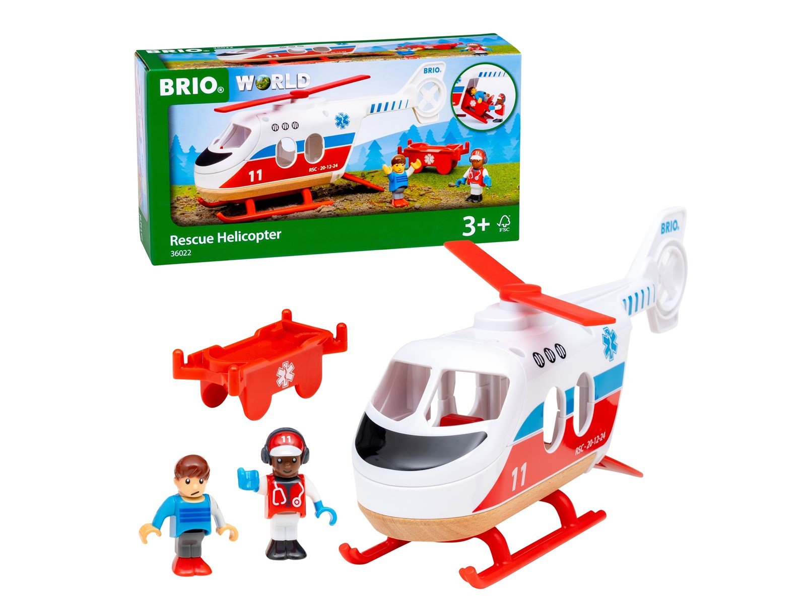 Brio BRIO Rettungshubschrauber