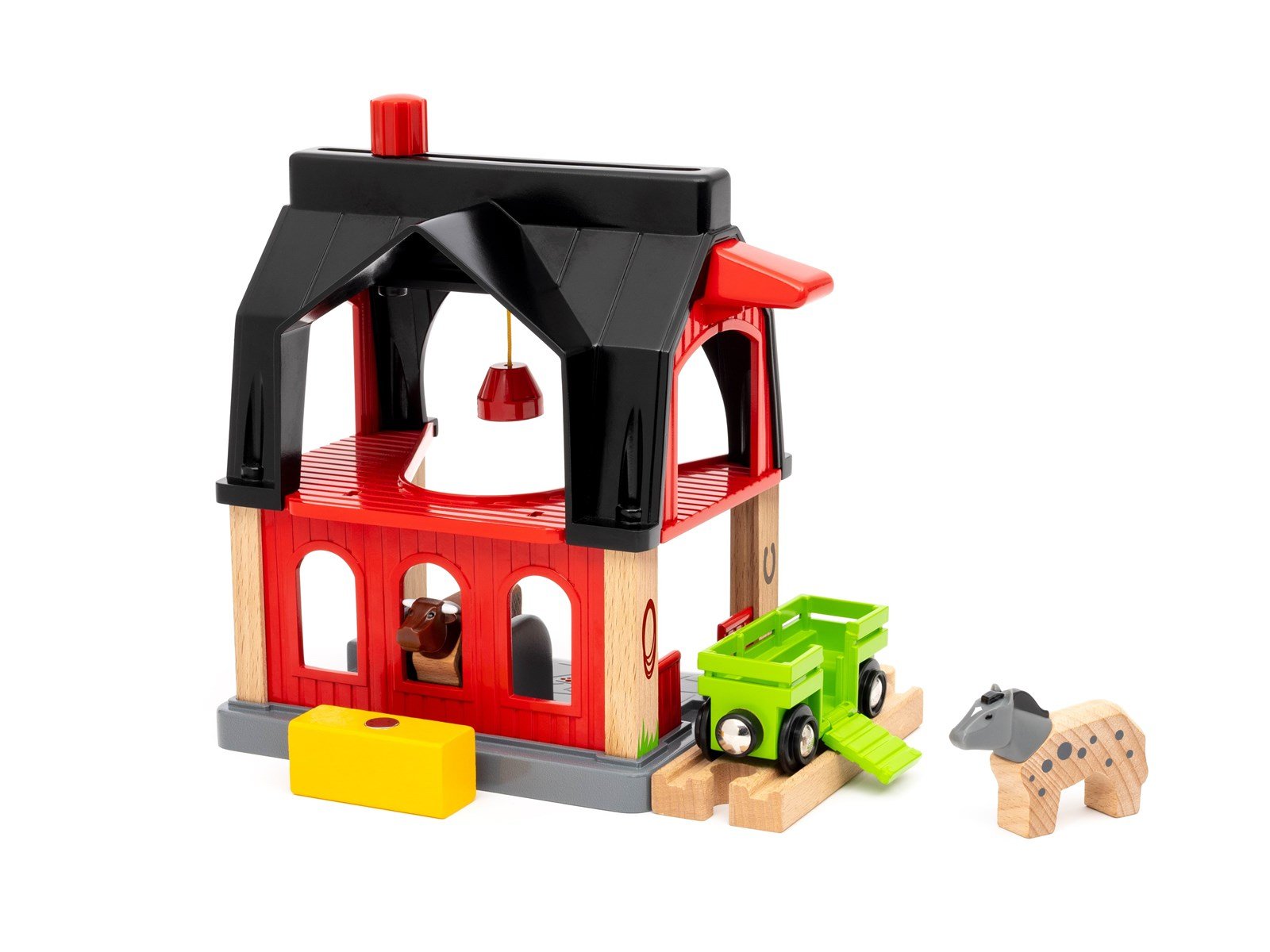 Brio BRIO Tierscheune mit Heuwaggon