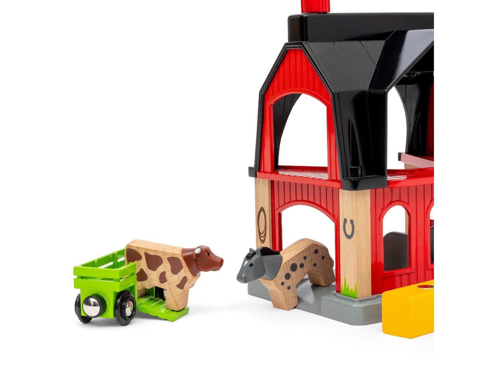 Brio BRIO Tierscheune mit Heuwaggon