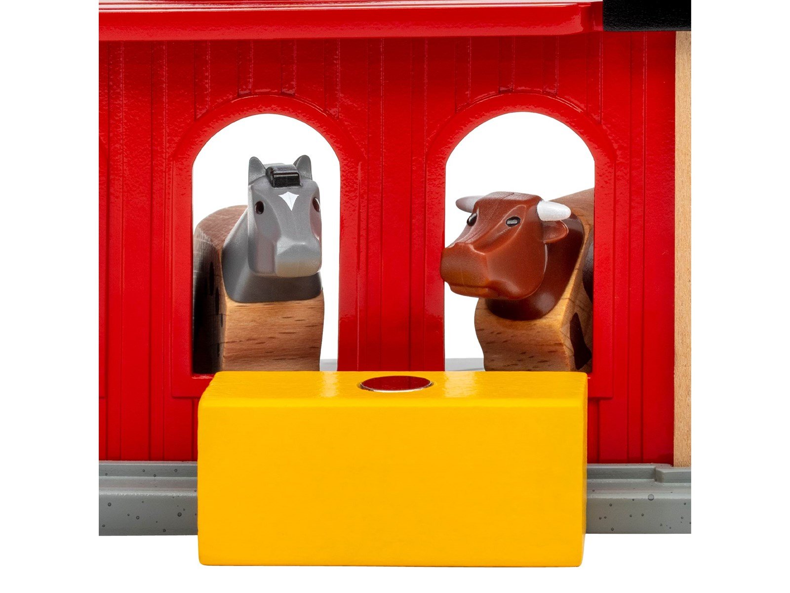 Brio BRIO Tierscheune mit Heuwaggon
