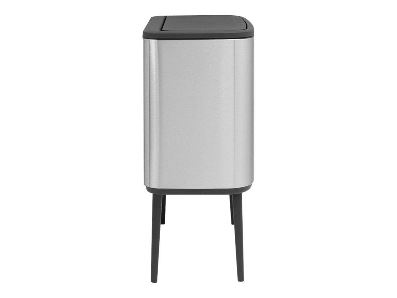 brabantia Bo Touch Bin - rubbish bin - 34 L - matt steel
