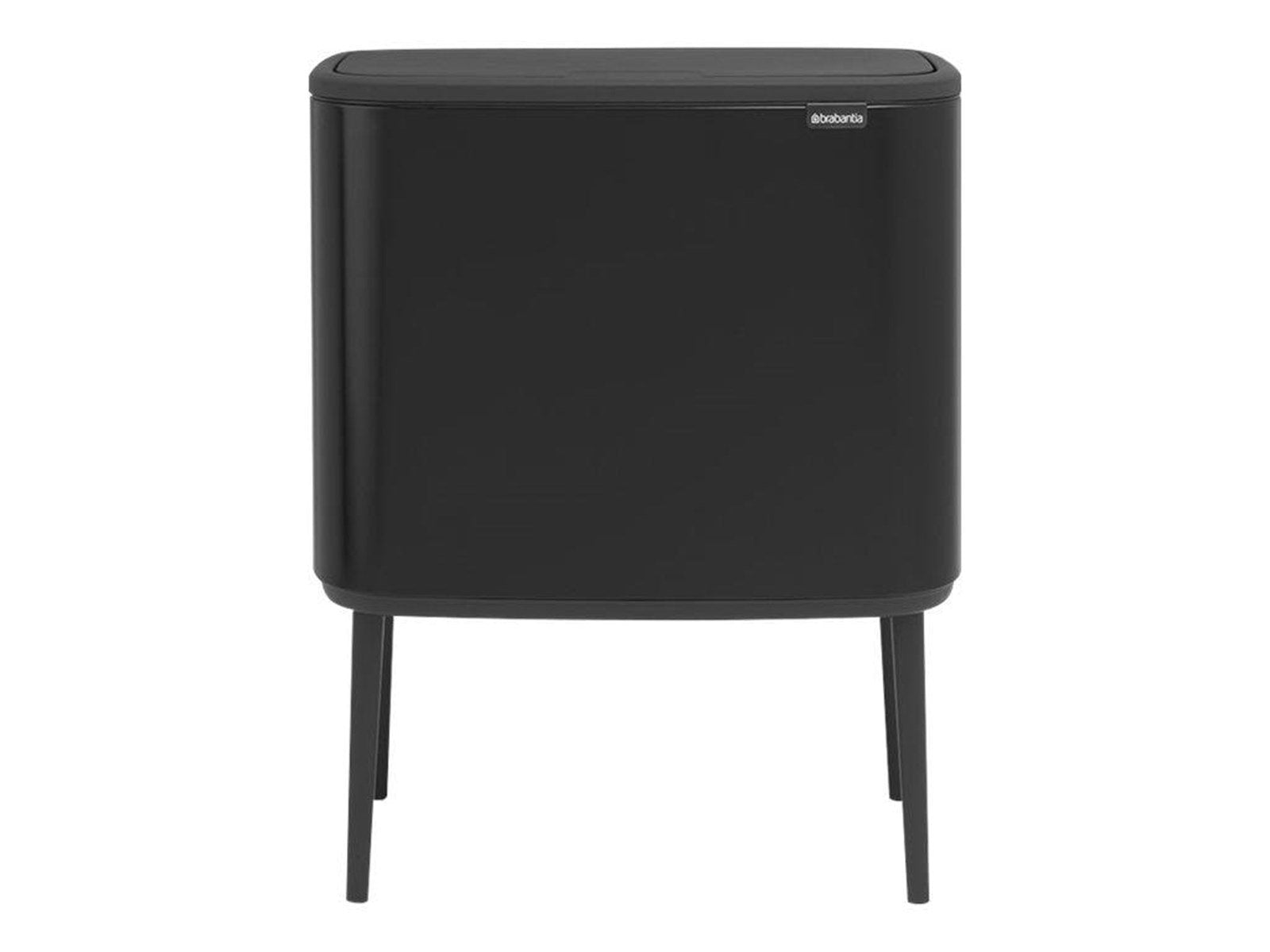 brabantia Bo Touch Bin - rubbish bin - 33 L - matte black
