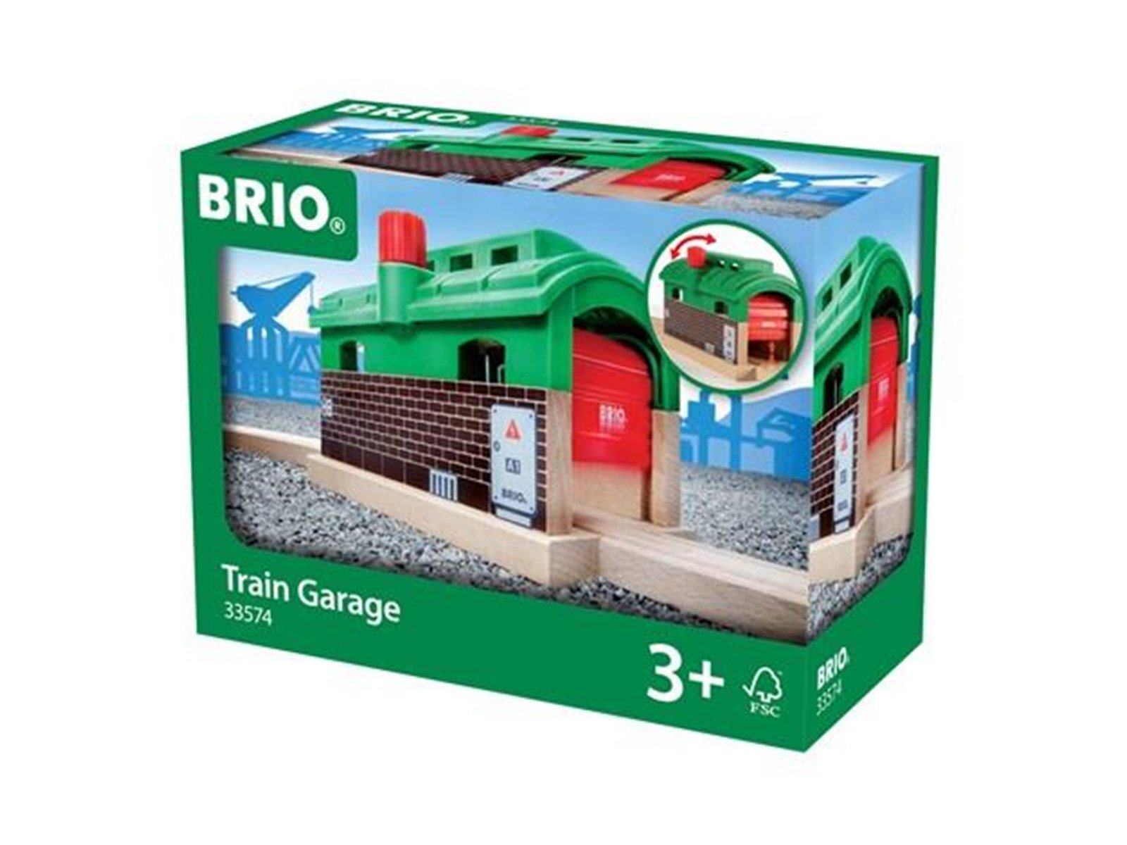 Brio Train Garage