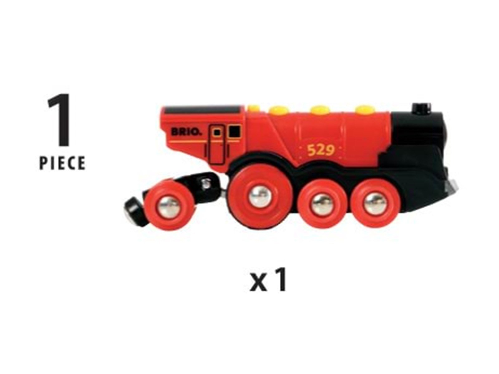 Brio Mighty Red Action Locomotive