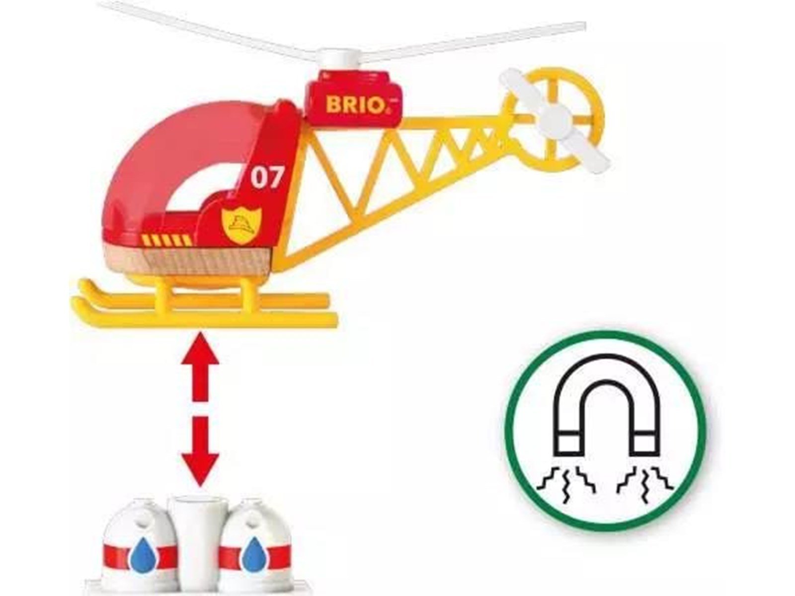 Brio Firefighter Helicopter