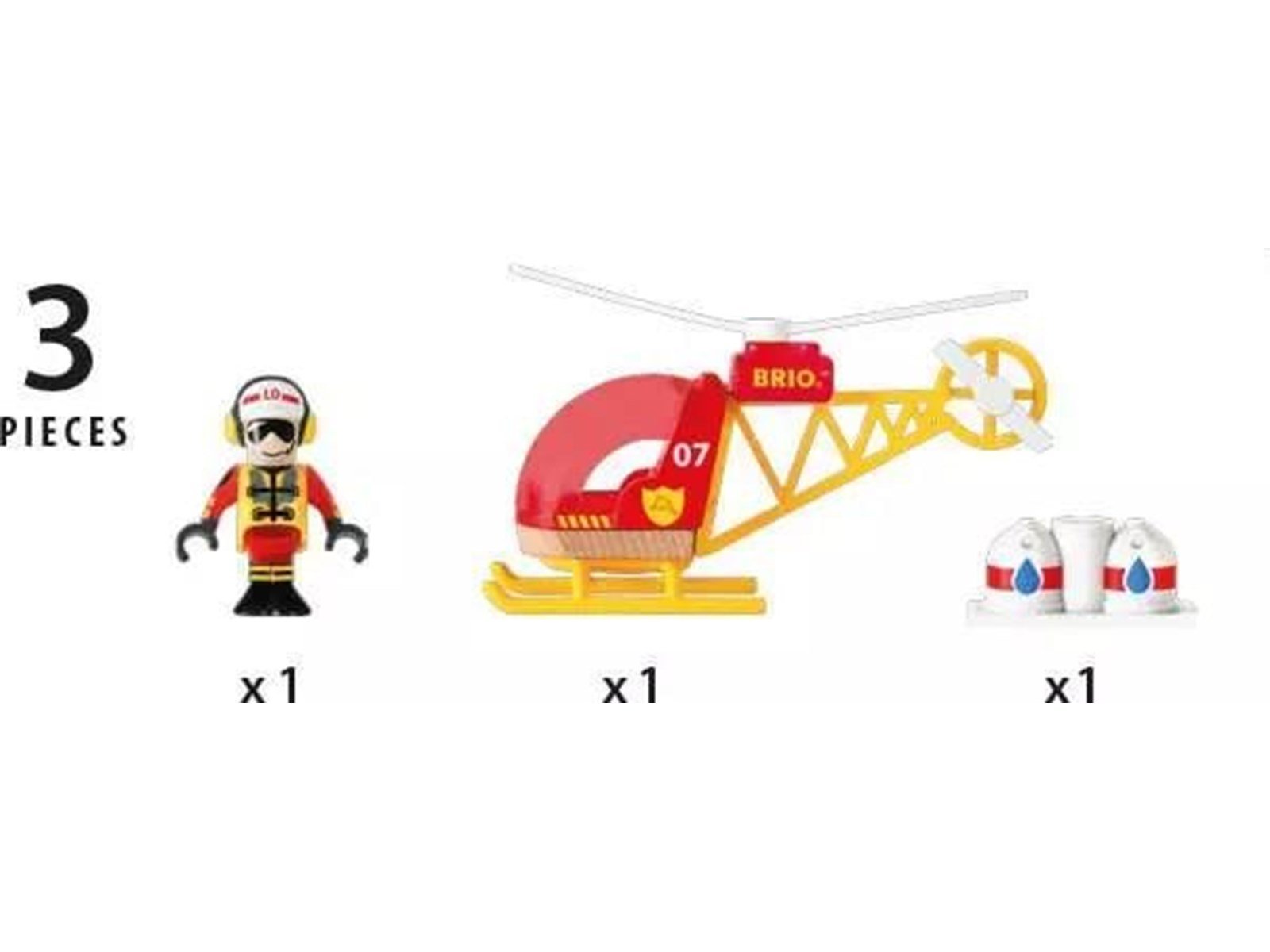 Brio Firefighter Helicopter