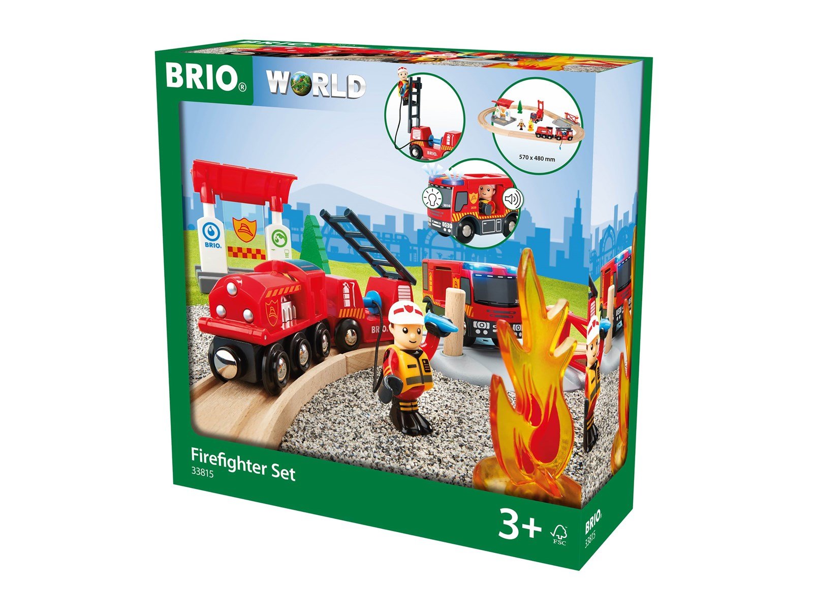 Brio Firefighter Set