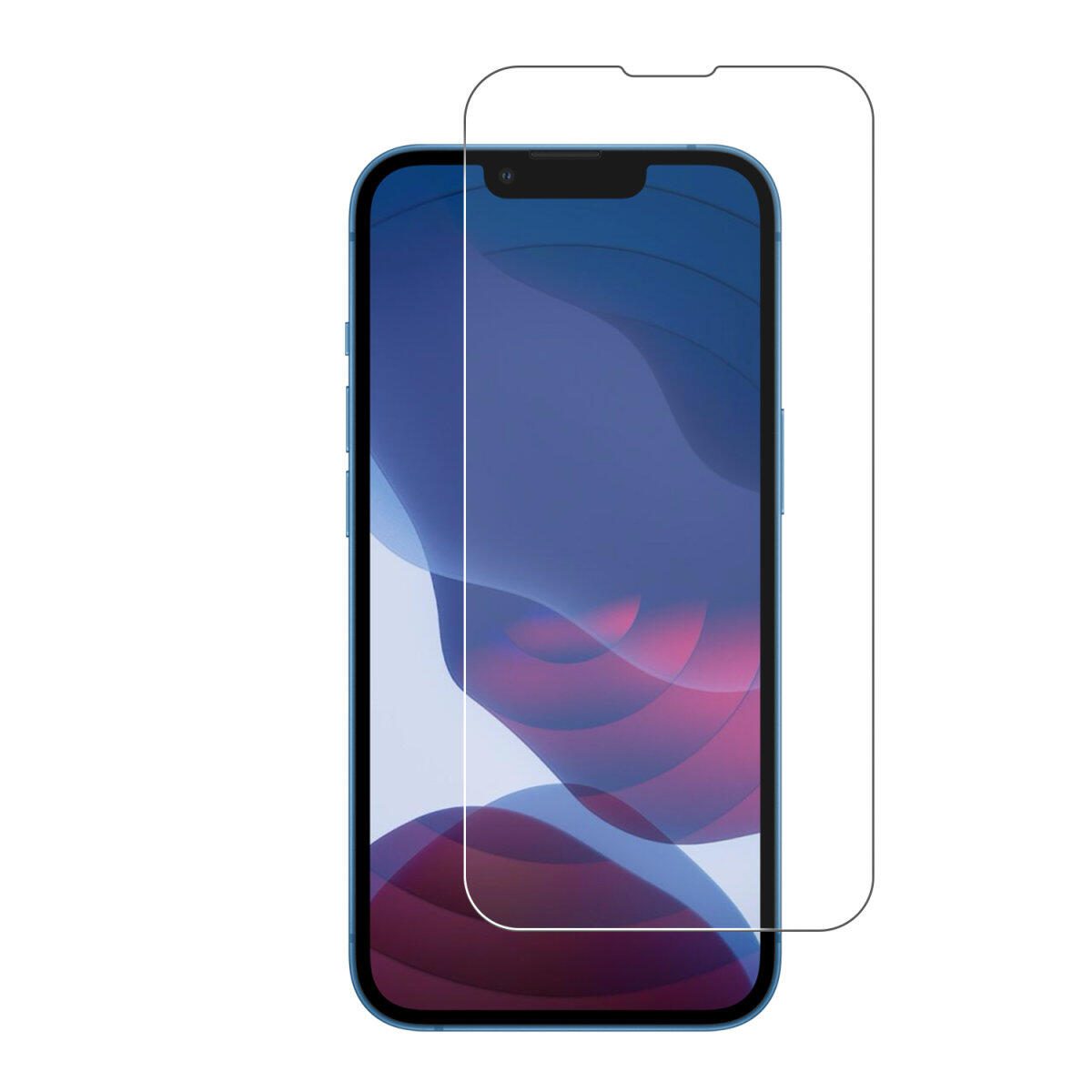 4smarts Second Glass X-Pro Clear mit Montagerahmen für Apple iPhone SE (4.Gen.) / 14 / 13 / 13 Pro