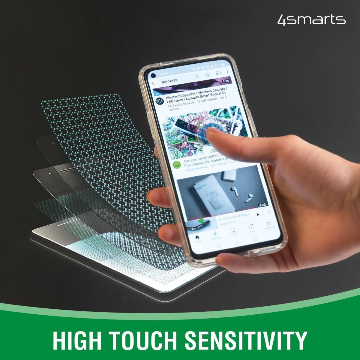 4smarts Second Glass X-Pro Clear mit Montagerahmen für Apple iPhone SE (4.Gen.) / 14 / 13 / 13 Pro