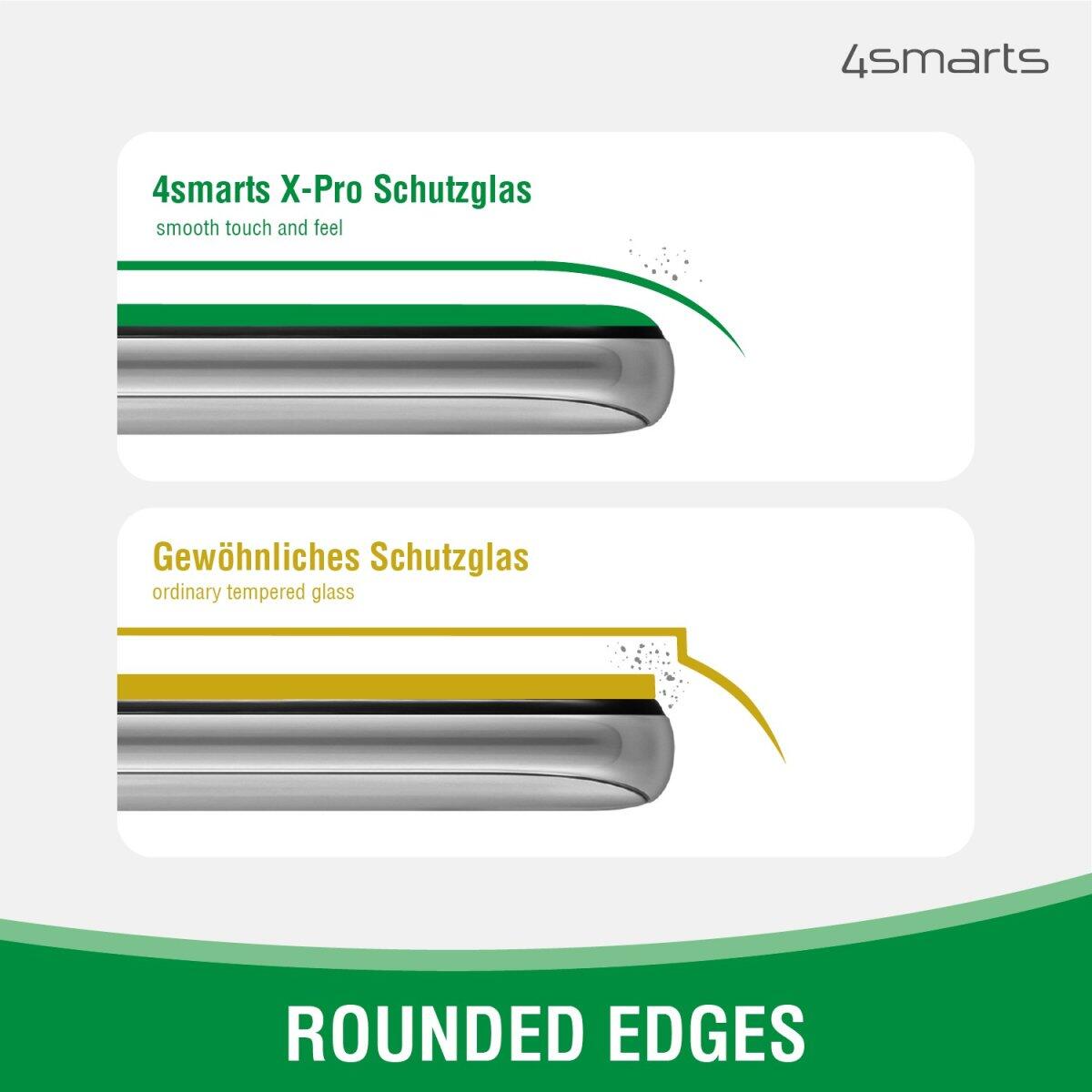 4smarts Second Glass 2.5D für Apple iPhone SE (4.Gen.) / 14 / 13 / 13 Pro