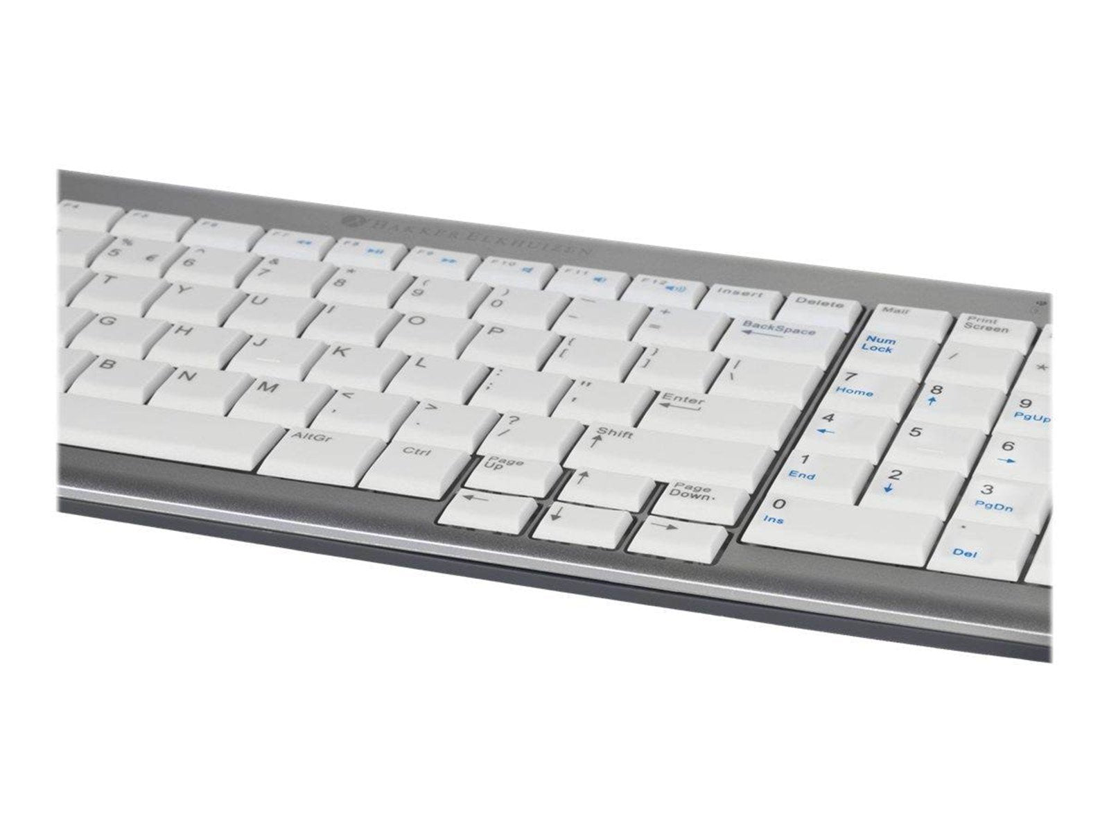Bakker Elkhuizen UltraBoard 960 Compact Standard - Tastaturen - Schweiz - Grau