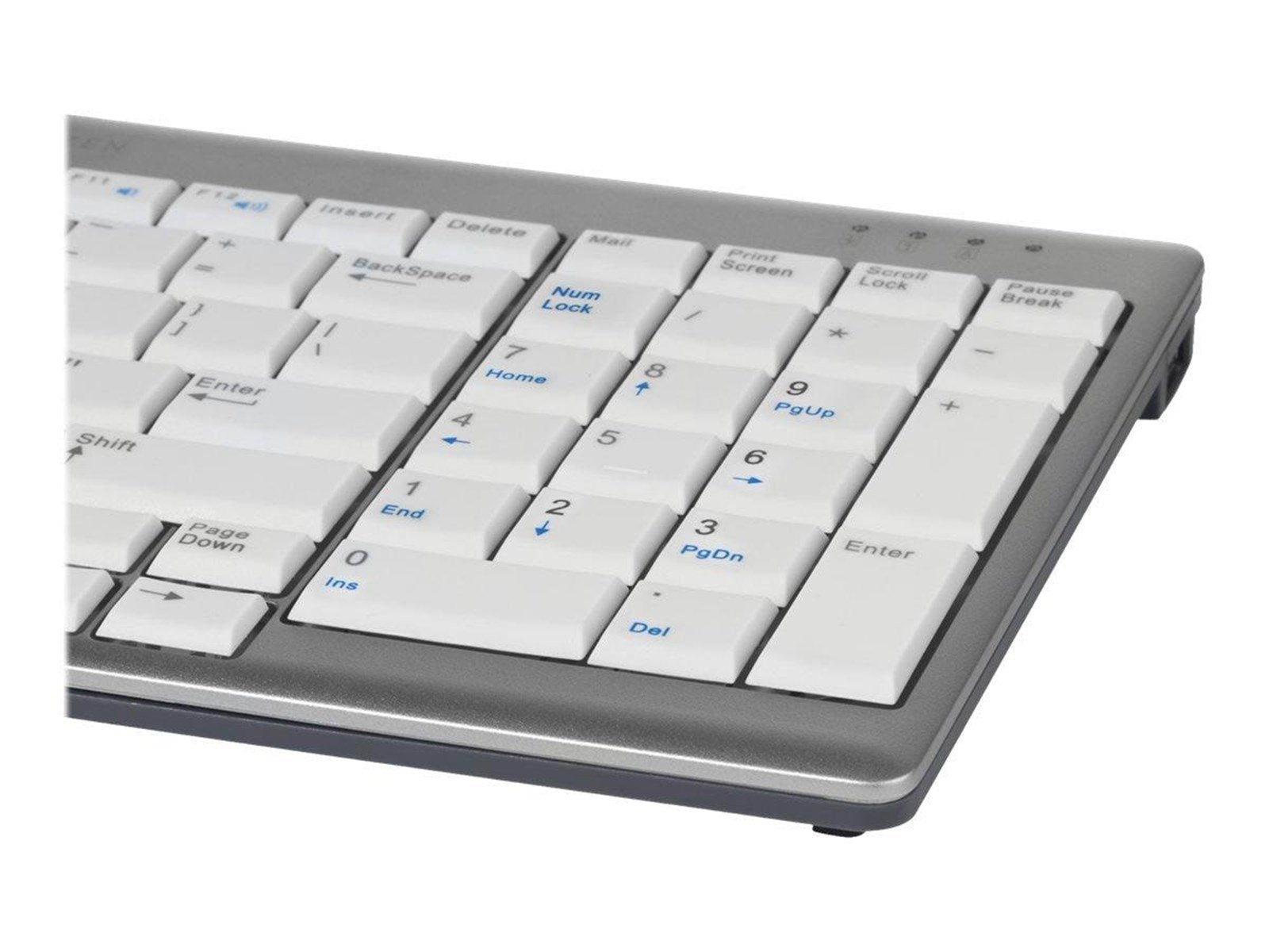 Bakker Elkhuizen UltraBoard 960 Compact Standard - Tastaturen - Schweiz - Grau
